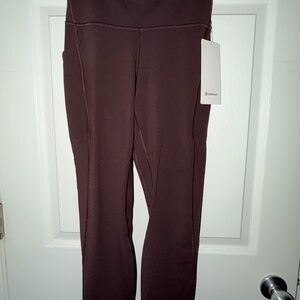 lululemon Women's Align HR 25” Leggings with pockets in Espresso